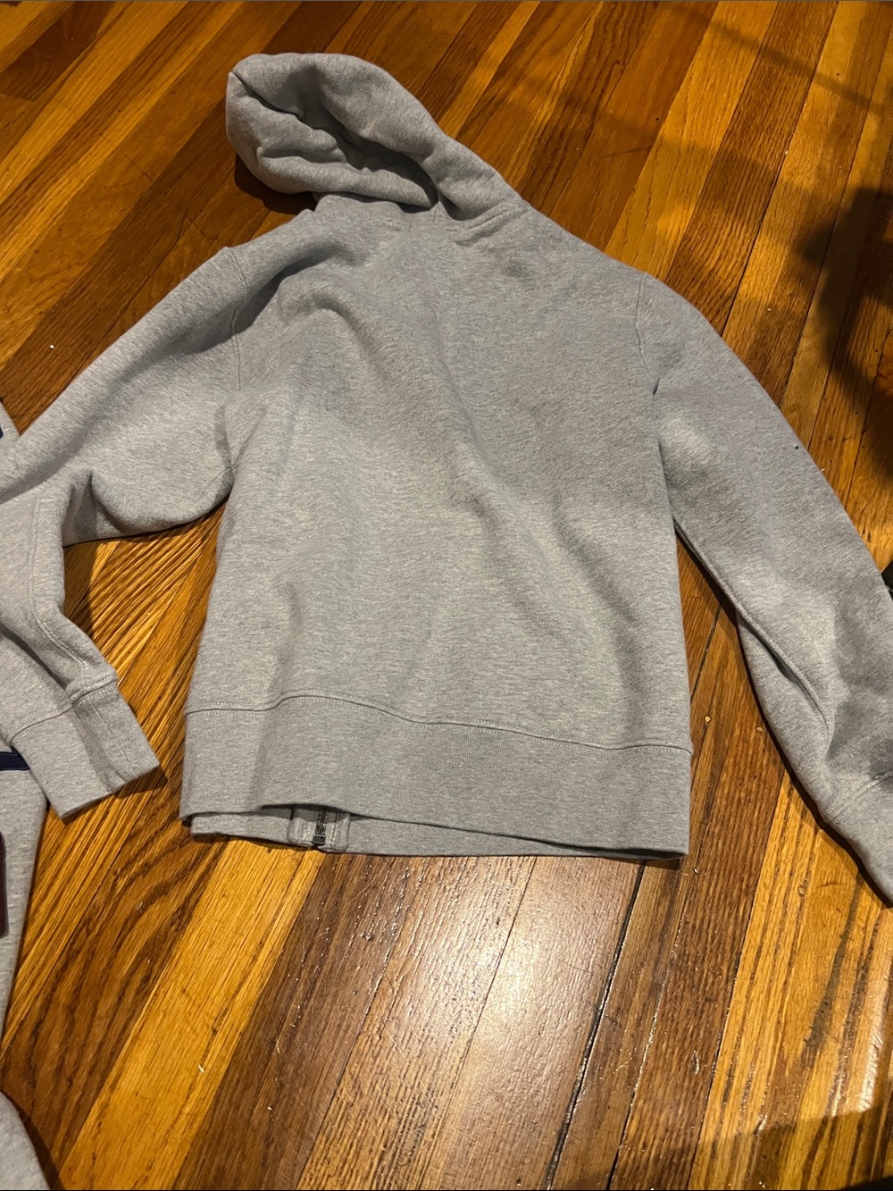 Polo by Ralph Lauren Kids' Gray Zip Hoodie Jacket, pants and Nike long sleeve - Picture 7 of 7